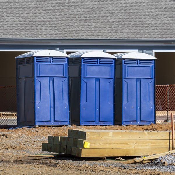 do you offer hand sanitizer dispensers inside the porta potties in Ponderosa Pines